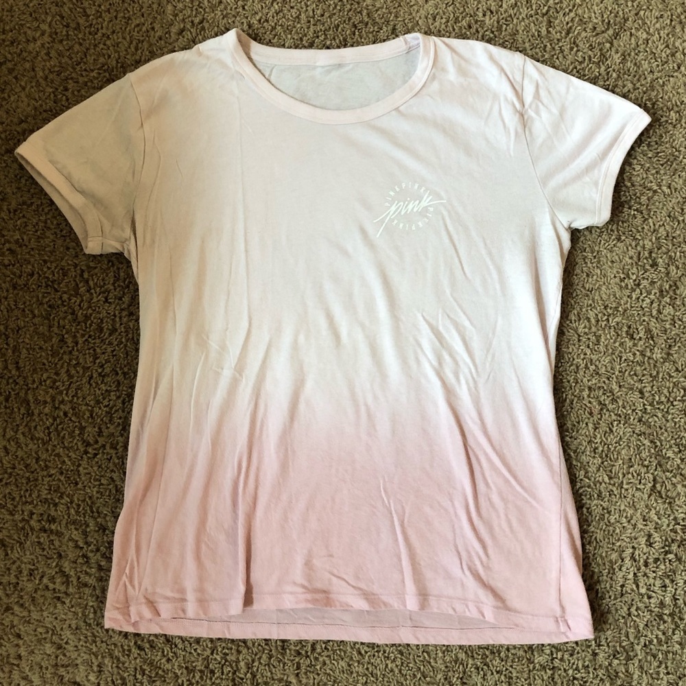 PINK t-shirt. Size large